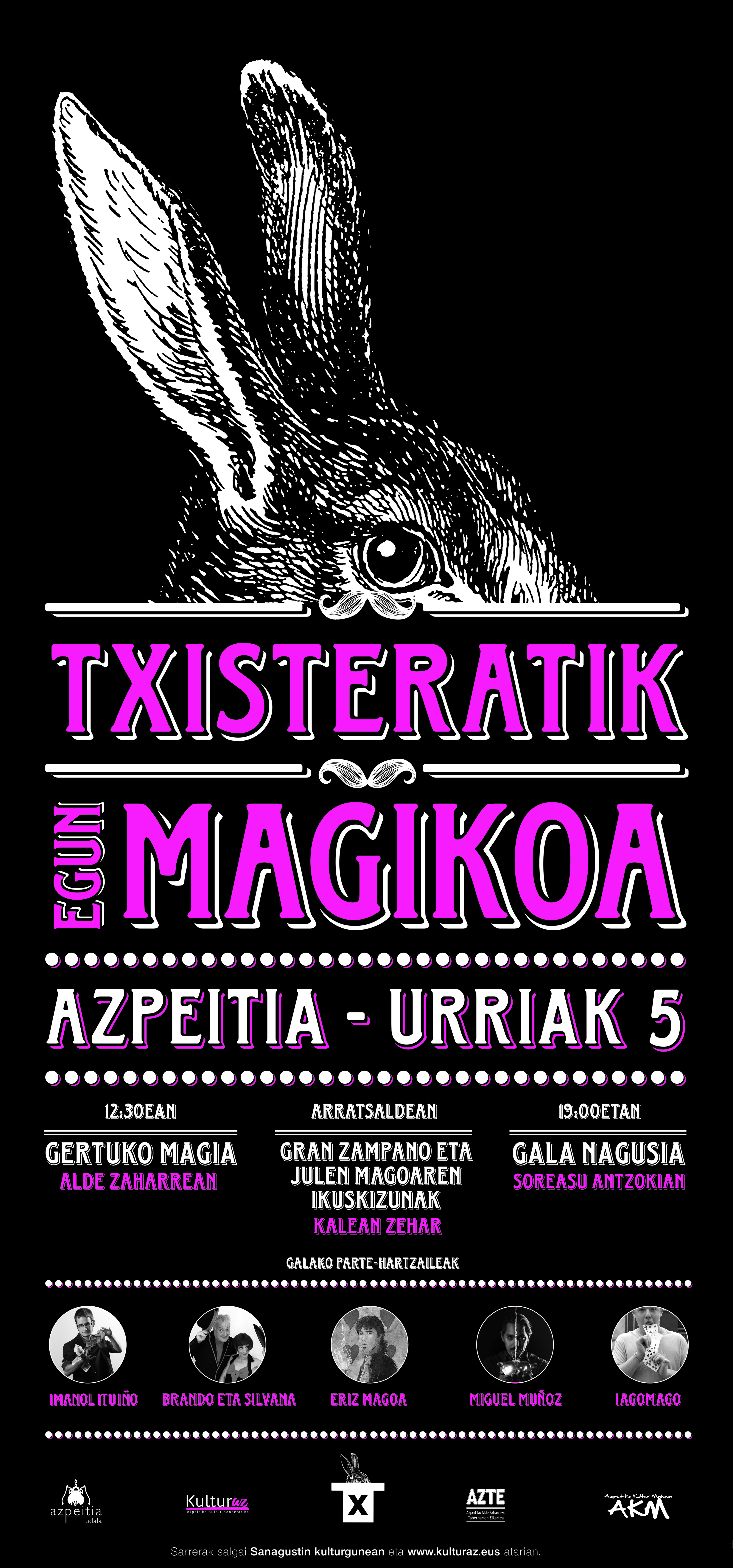 Txisteratik egun magikoa