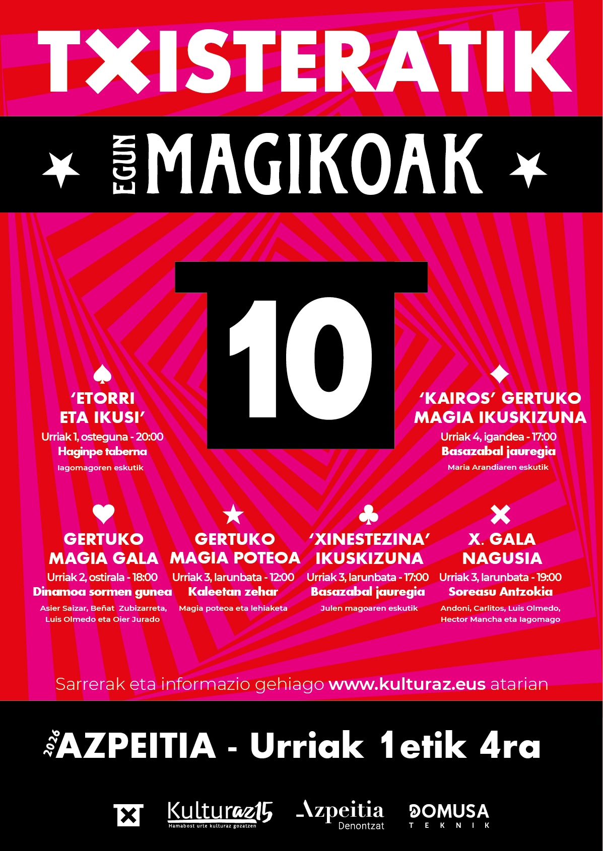 TXISTERATIK EGUN MAGIKOAK | BONUA