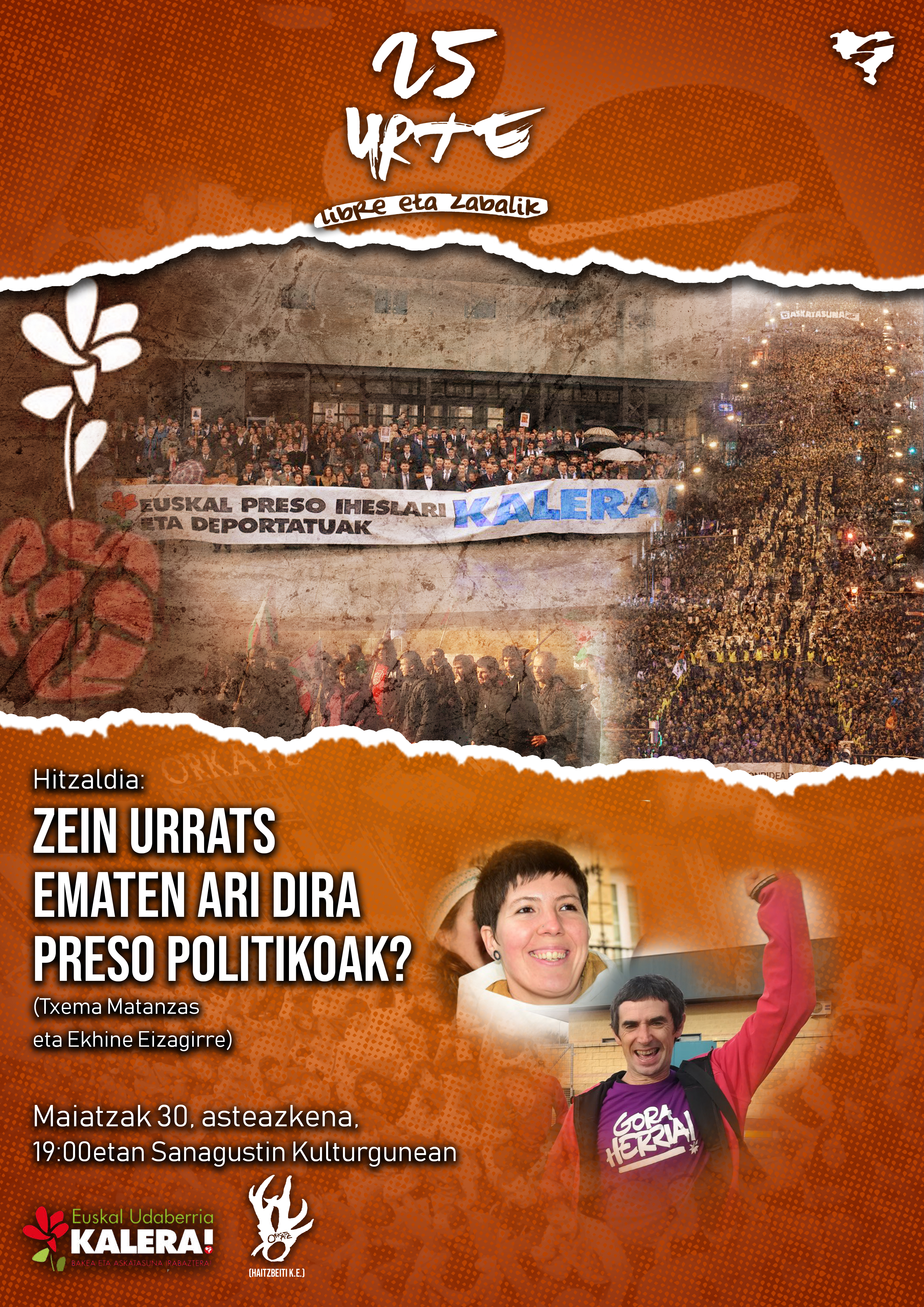 Zein urrats ematen ari dira preso politikoak? Zein urrats ematen ari dira preso politikoak?
