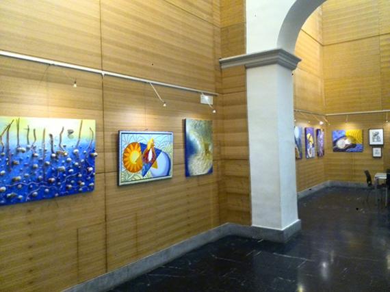 Rosa Etxaberen pintura eta grabatuak ikusgai erakusketan Rosa Etxaberen pintura eta grabatuak ikusgai erakusketan