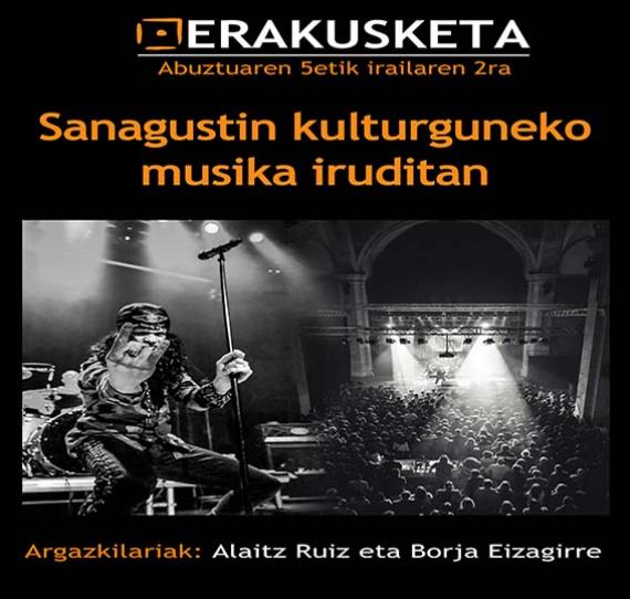 Sanagustin kulturguneko musika iruditan Sanagustin kulturguneko musika iruditan