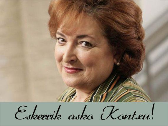 Eskerrik asko, Kontxu! Eskerrik asko, Kontxu!