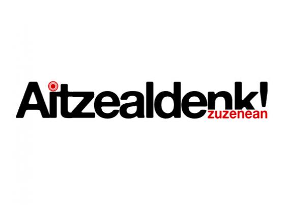 Aitzealdenk! Zuzenean musikaldia astelehenean aurkeztuko dugu Aitzealdenk! Zuzenean musikaldia astelehenean aurkeztuko dugu