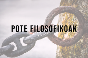 Azpeitiko lehenengo pote filosofikoa iritsi da Sanagustin kulturgunera.