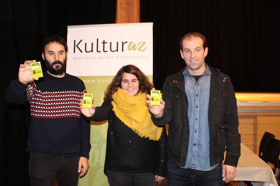 Berrikuntzekin dator 2018ko kultur bonoa Berrikuntzekin dator 2018ko kultur bonoa