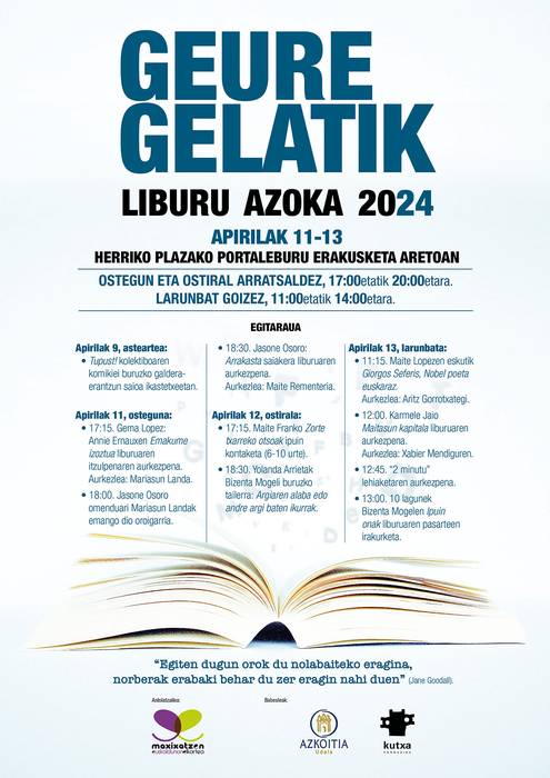 Geure Gelatik Liburu Azoka