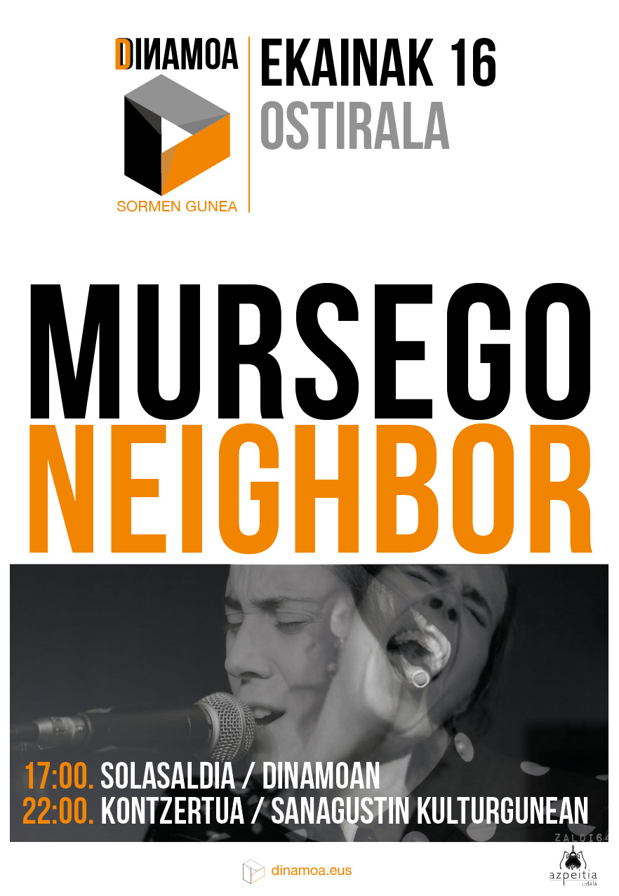 Mursego eta Neighbor, solasaldia eta kontzertua Mursego eta Neighbor, solasaldia eta kontzertua