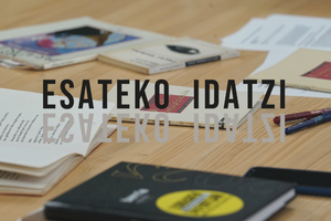 ESATEKO IDATZI