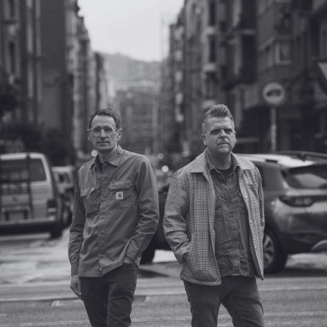 Igor Elortza eta Rafa Rueda