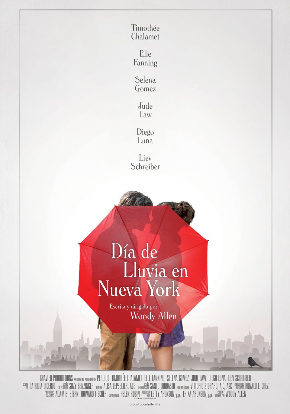Día de lluvia en Nueva York Día de lluvia en Nueva York