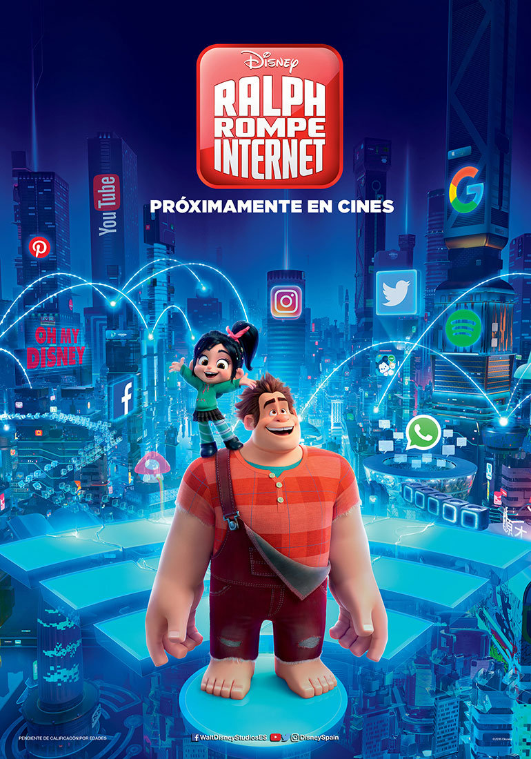 'Ralph rompe internet' 'Ralph rompe internet'